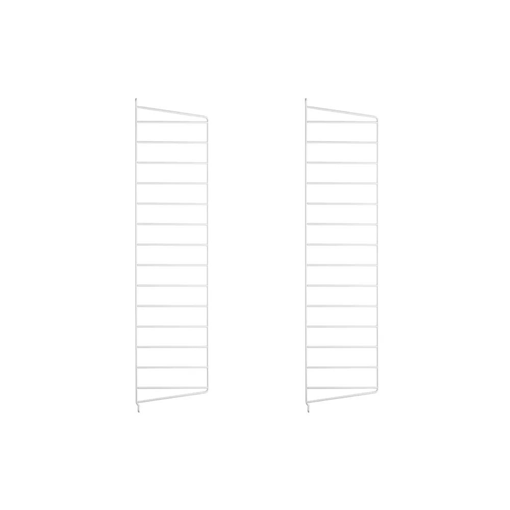Panel ścienny String, Biały, 75x20 cm, 2-pakiet String
