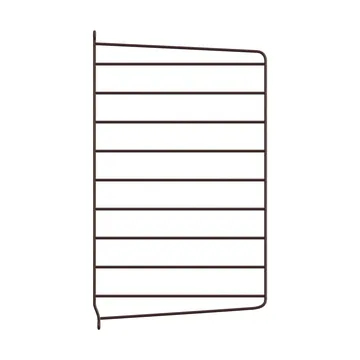 Panel ścienny String - Ciemnobrązowy, 50×30 cm, 1 szt. - String