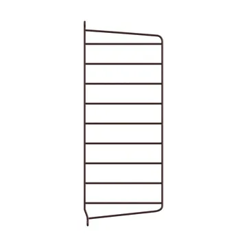 Panel ścienny String - Ciemnobrązowy, 50x20 cm, 1 szt. - String