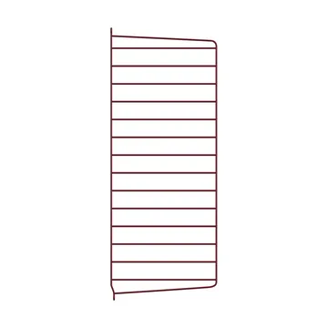 Panel ścienny String - Ciemnoczerwony, 75x30 cm, 1‑szt. - String