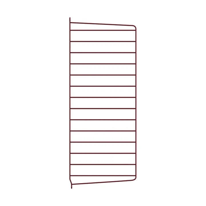 Panel ścienny String - Ciemnoczerwony, 75x30 cm, 1‑szt. - String