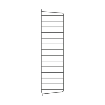 Panel ścienny String - Ciemnoszary, 75x20 cm, 1-pakiet - String