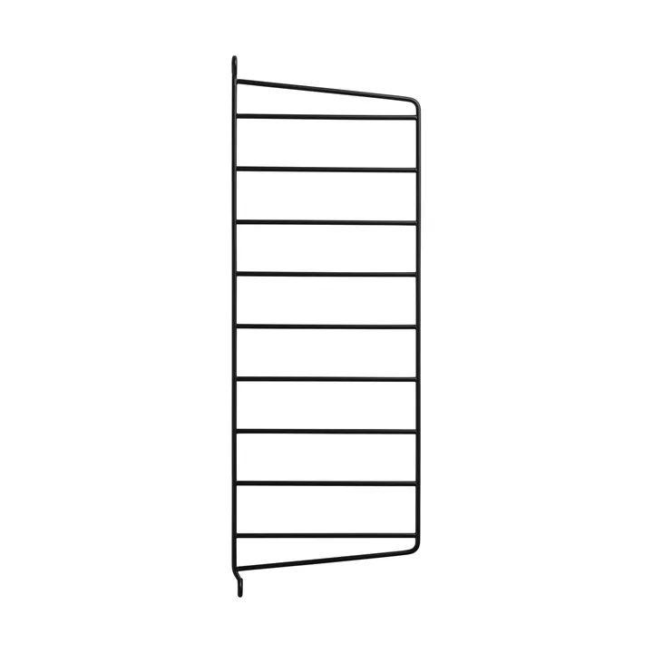 Panel ścienny String - Czarny, 50x20 cm, 1-pakiet - String