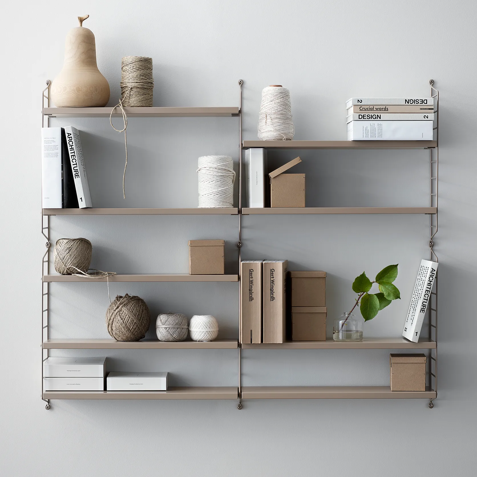 Półka Pocket beige, Beżowy String