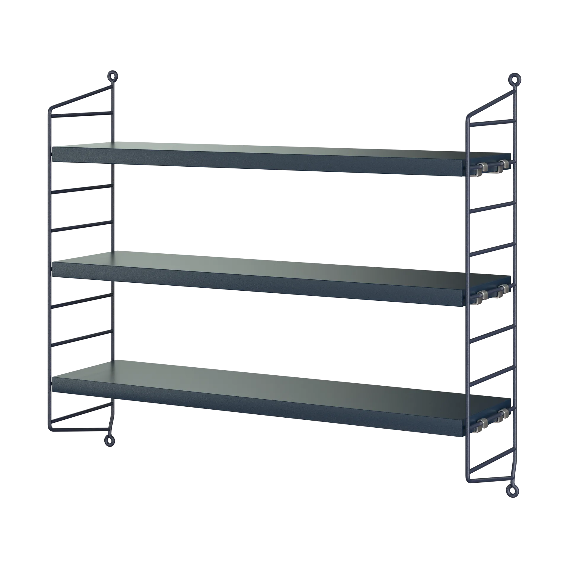 Półka ścienna String Pocket, Nybro niebieski String