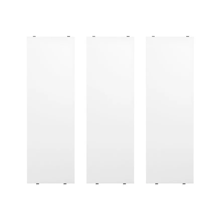 Półka String, biały, 58x20 cm, 3-pakiet String