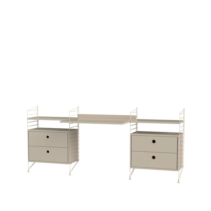 String biuro beż - Kombinacja C - String