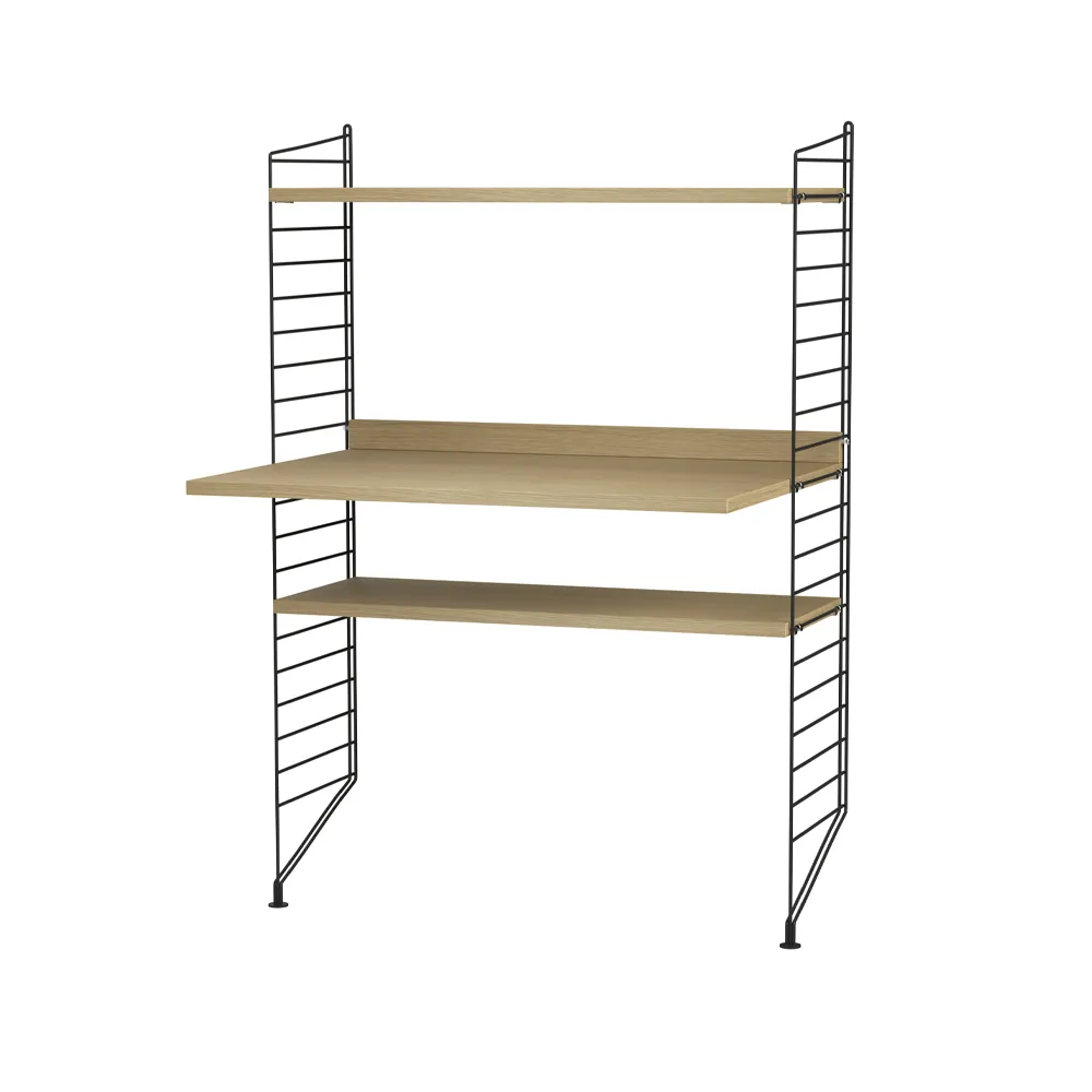 String biuro dąb & czerń - Kombinacja H String