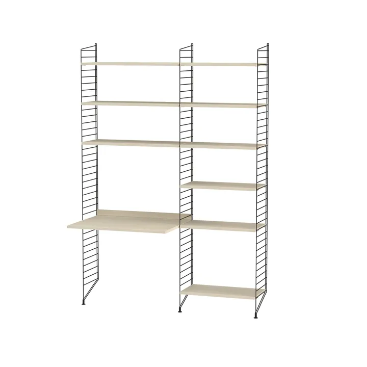 String biuro jesion & czerń - Kombinacja B - String