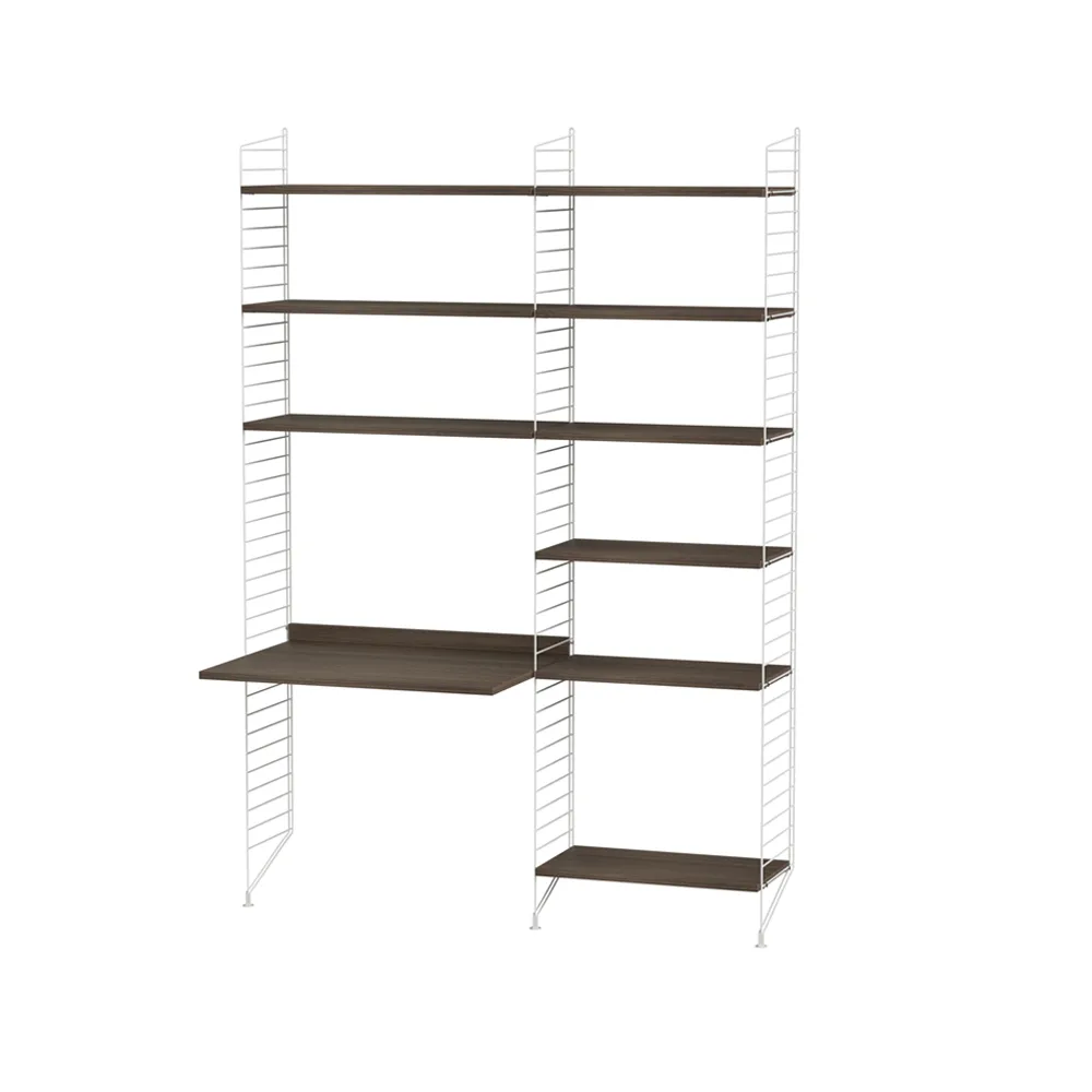 String biuro orzech & biel - Kombinacja B String