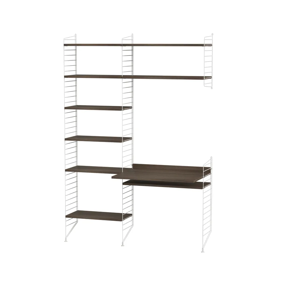 String biuro orzech & biel - Kombinacja G String