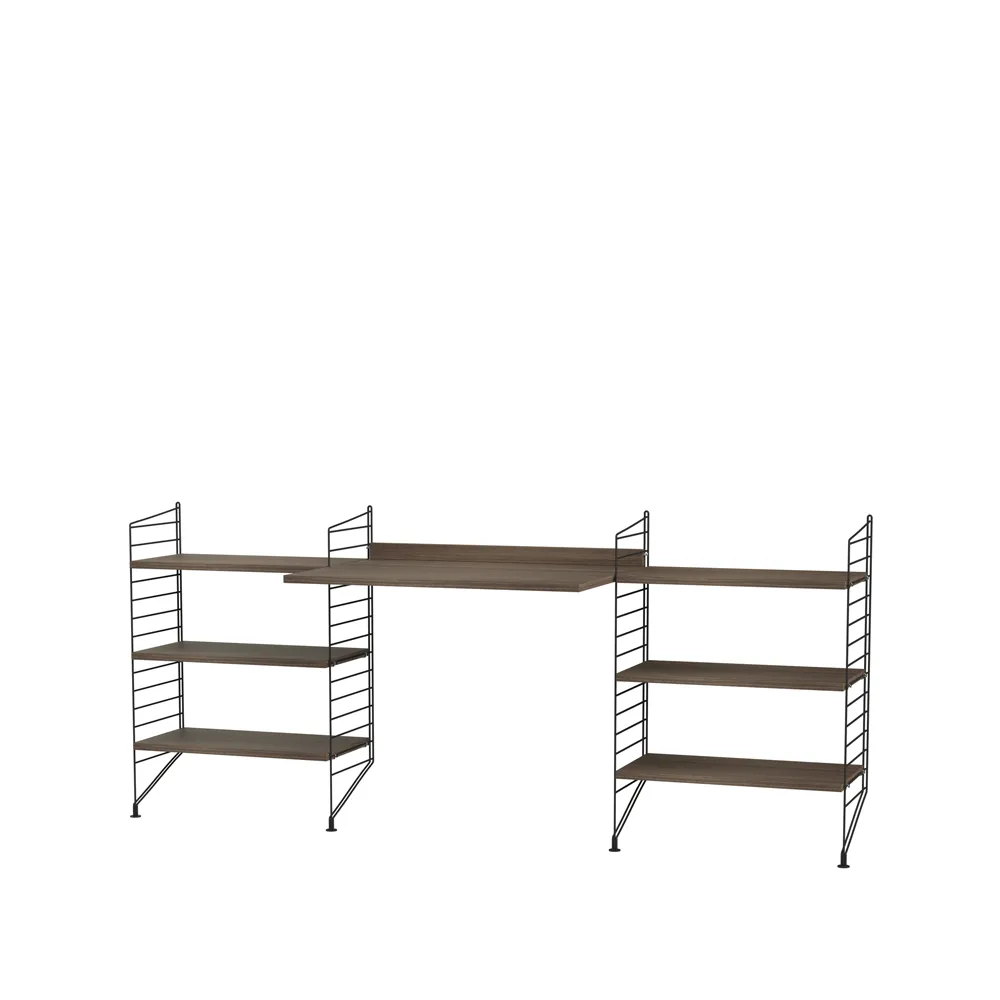 String biuro orzech & czerń - Kombinacja D String