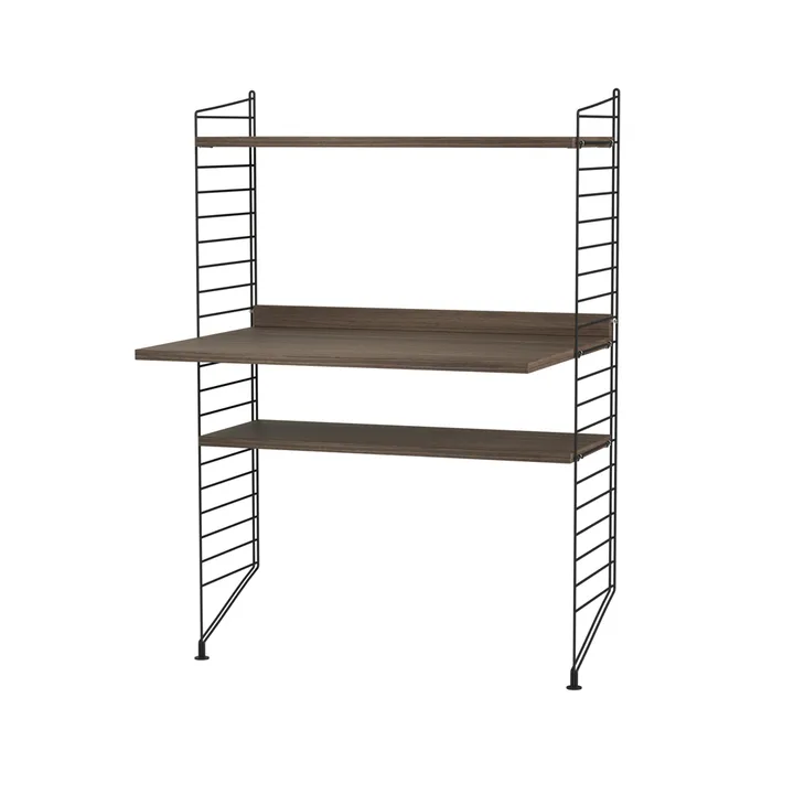 String biuro orzech & czerń - Kombinacja H - String