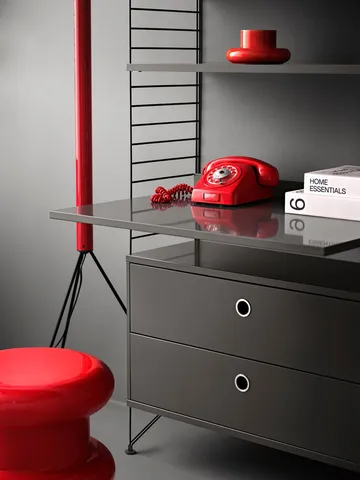 String blat roboczy - Ciemnoszary, 78x58 cm - String