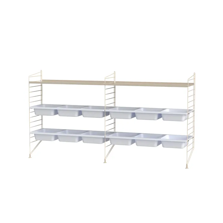 String dziecięcy pokój beżowy - Kombinacja F - String