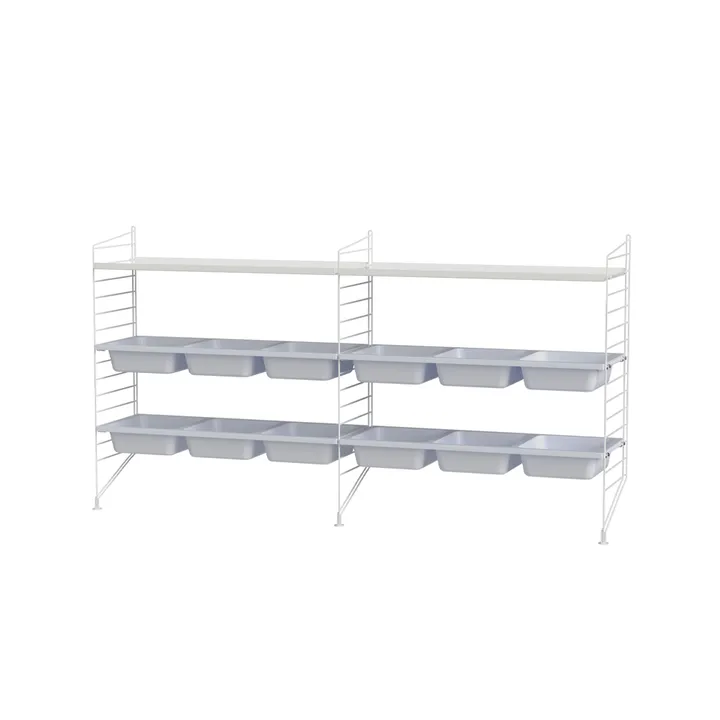 String dziecięcy pokój biały - Kombinacja F - String