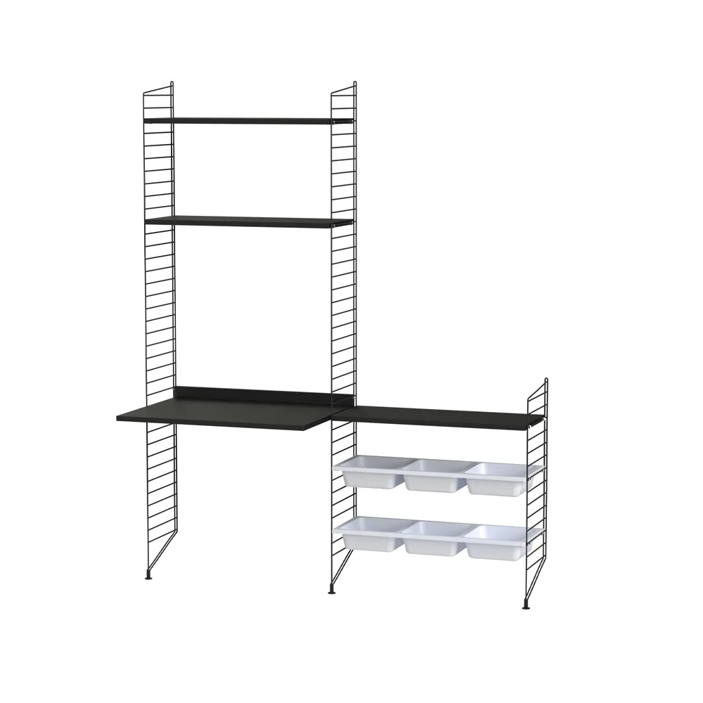 String dziecięcy pokój czarny - Kombinacja E String