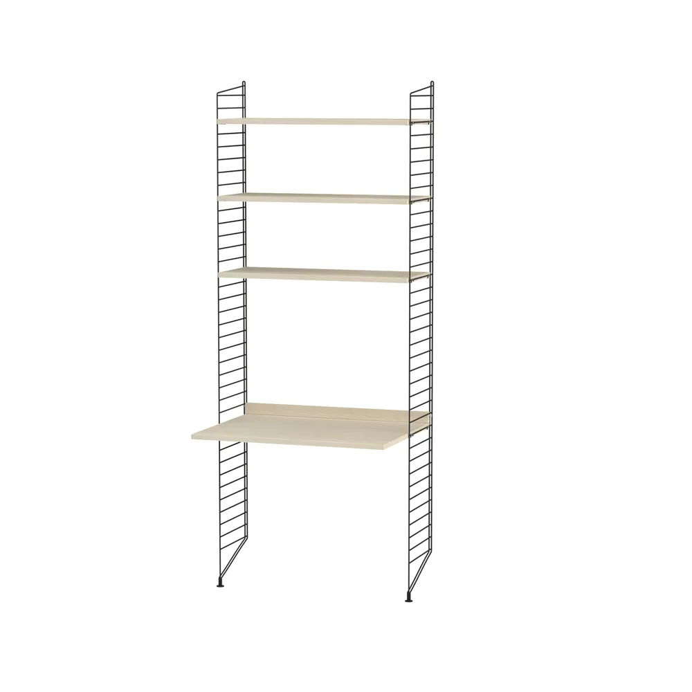 String dziecięcy pokój jesion & czerń - Kombinacja C String