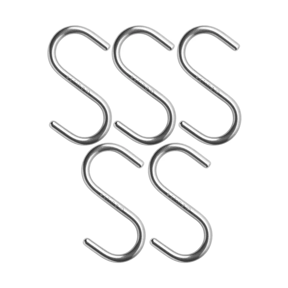 String hak S 5 szt., Stal nierdzewna String