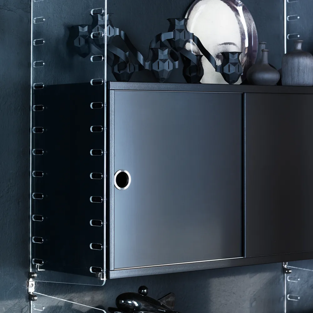 String Plex ścianka boczna, przezroczysty, 50x20 cm, 1-pakiet String