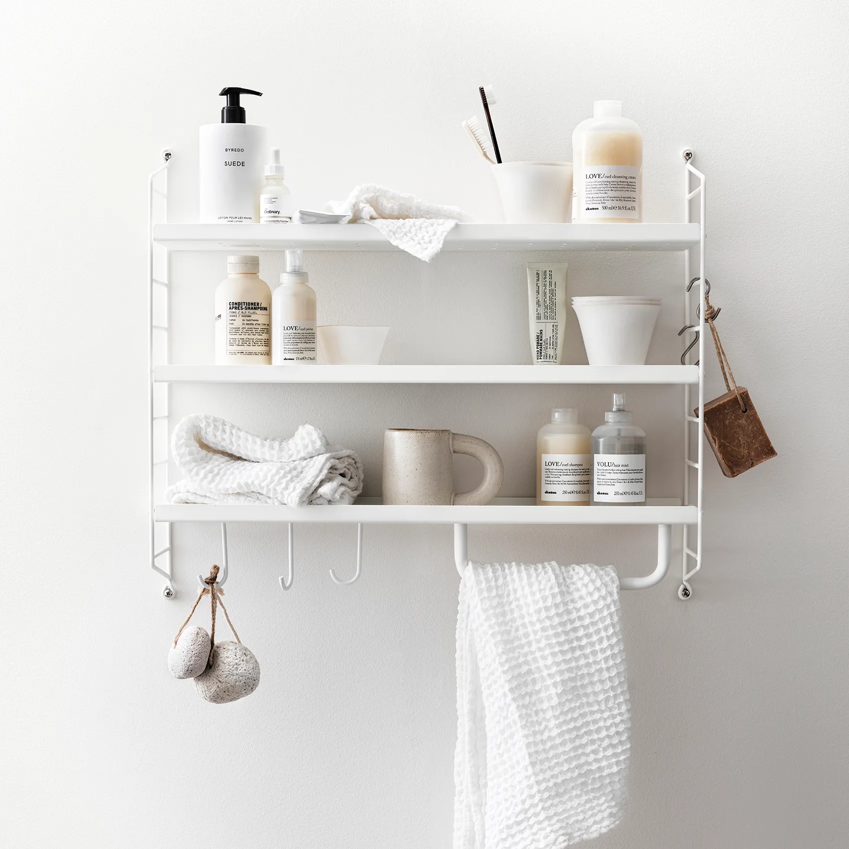 String Pocket metal, Biały String