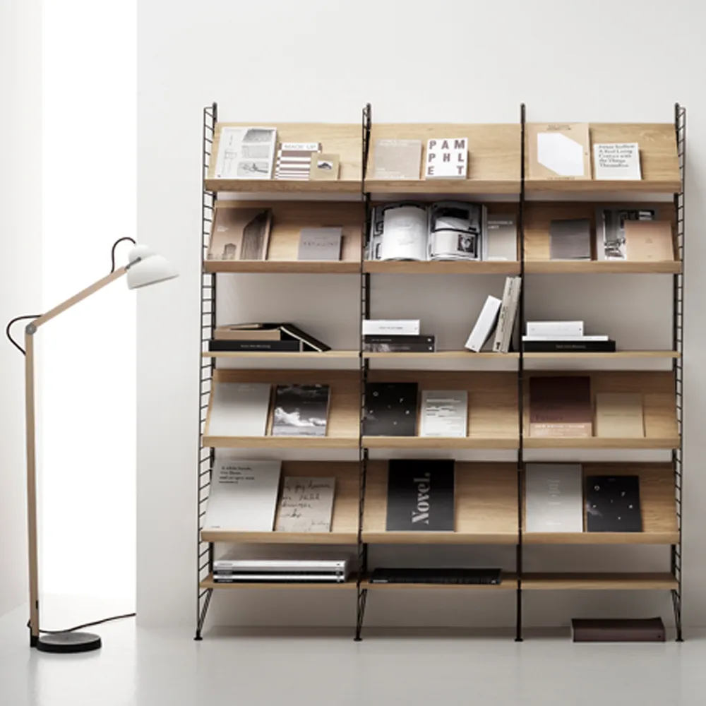 String podstawa podłogowa, brązowy, 200x30 cm, 2-pakiet String