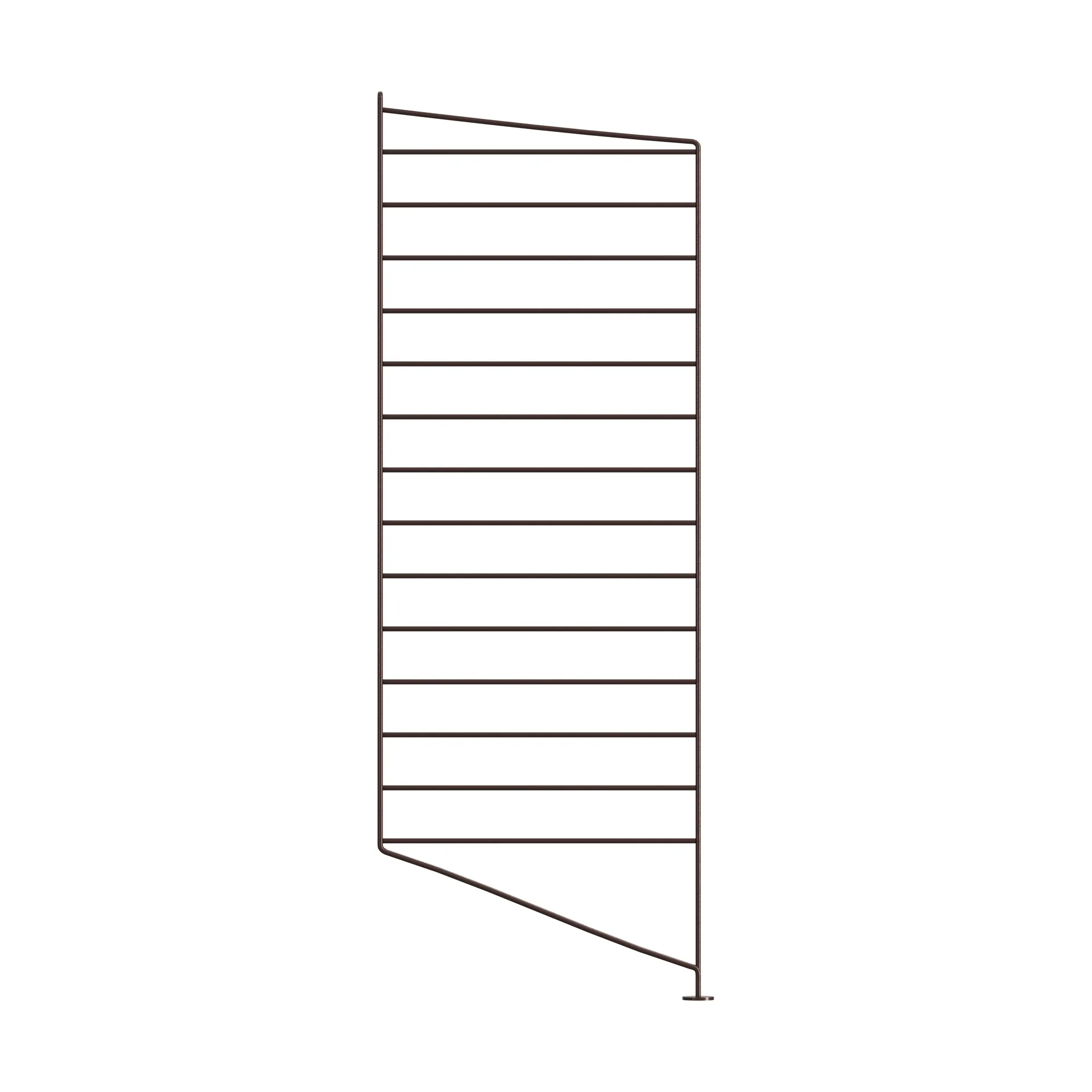 String podstawa podłogowa, Ciemnobrązowy, 85×30 cm, 1 szt. String