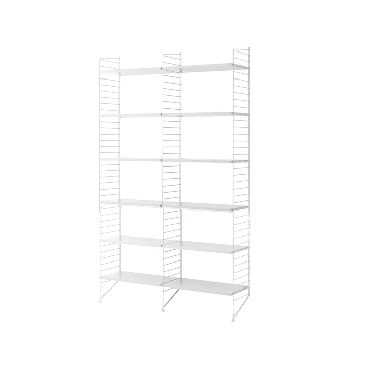 String półka na ksiązki Kombinacja A - biała - String