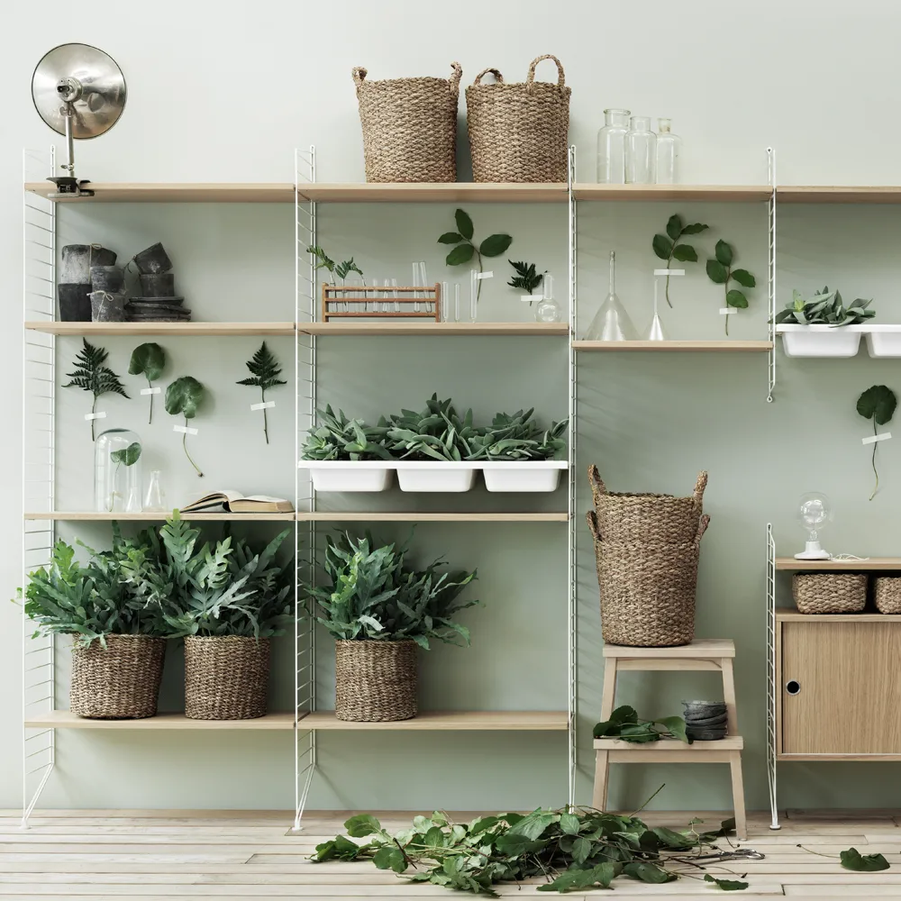 String półka na miski, Beżowy, 78x30 cm String