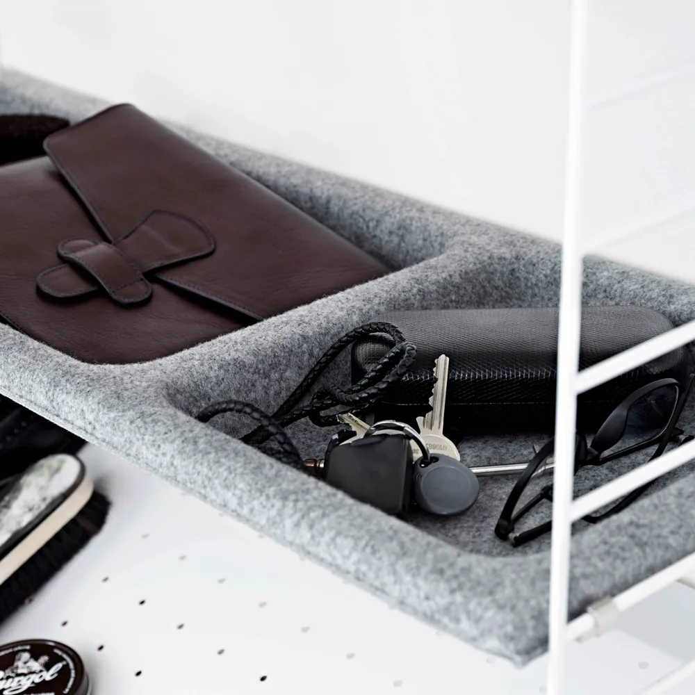 String półka na miski, Beżowy, 78x30 cm String