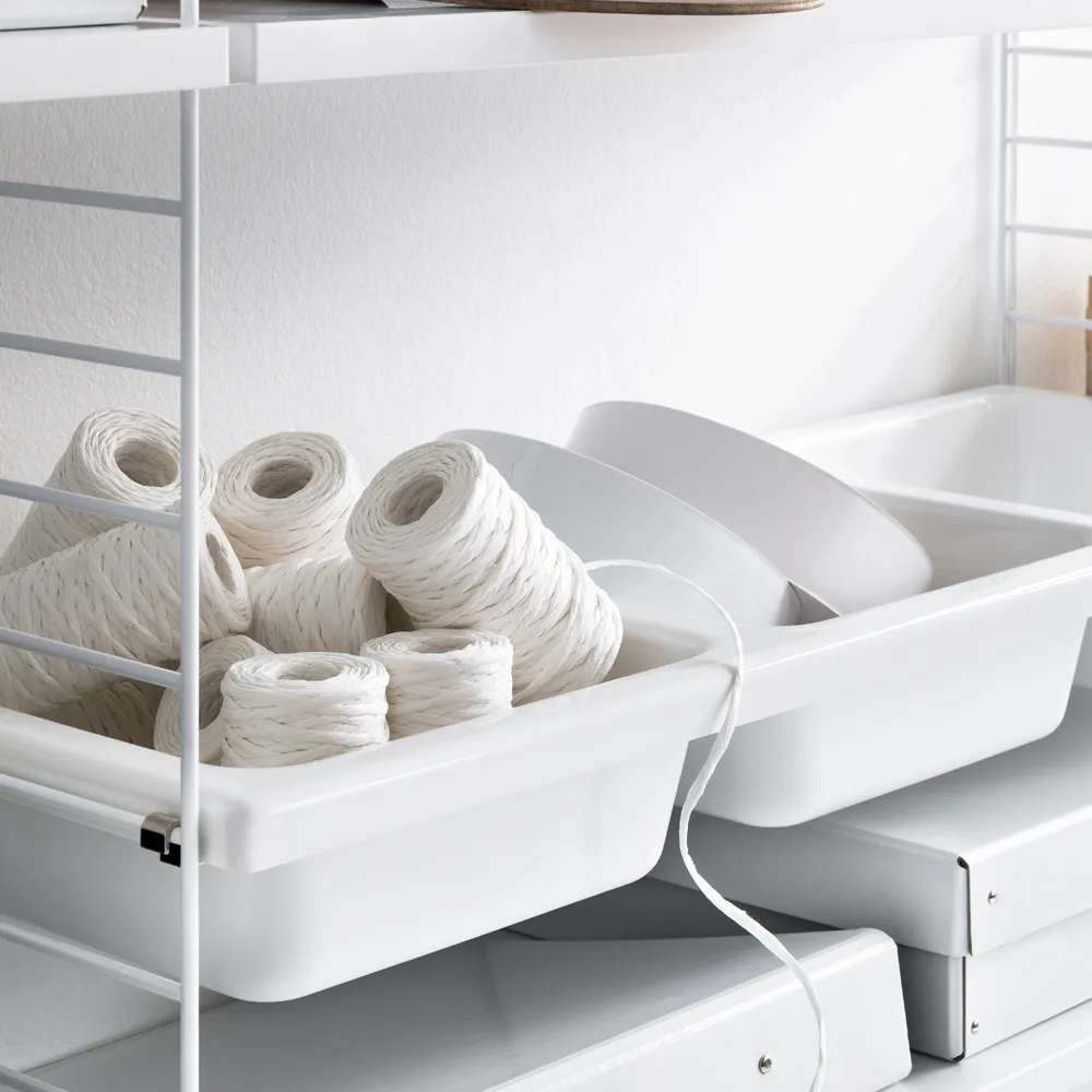 String półka na miski, Beżowy, 78x30 cm String