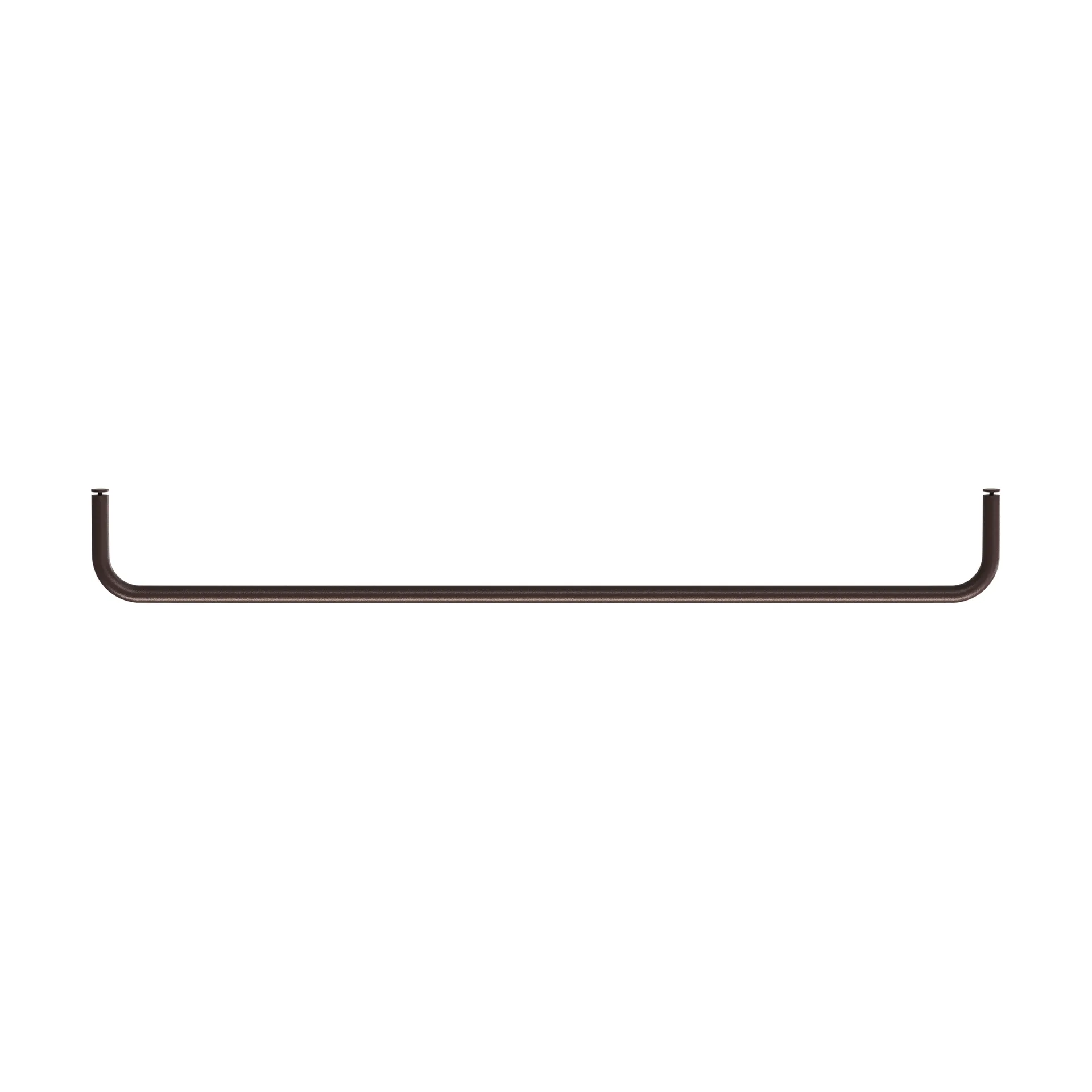 String pręt, Ciemnobrązowy, 78 cm String