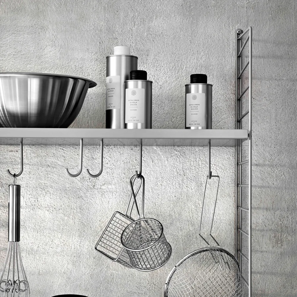 String pręt, Czarny, 58 cm String