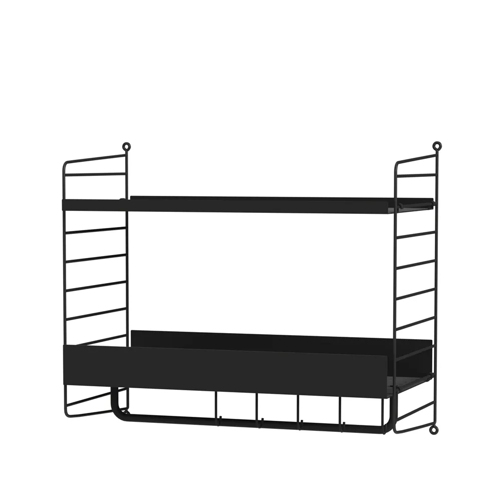 String przedpokój czarny - Kombinacja G String