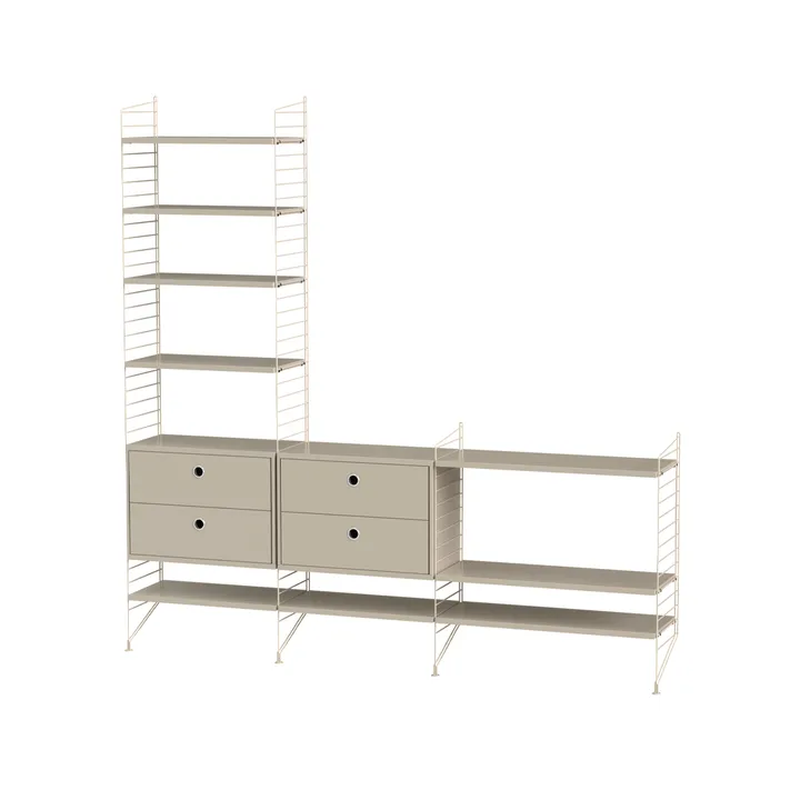 String salon beżowy - Kombinacja J - String