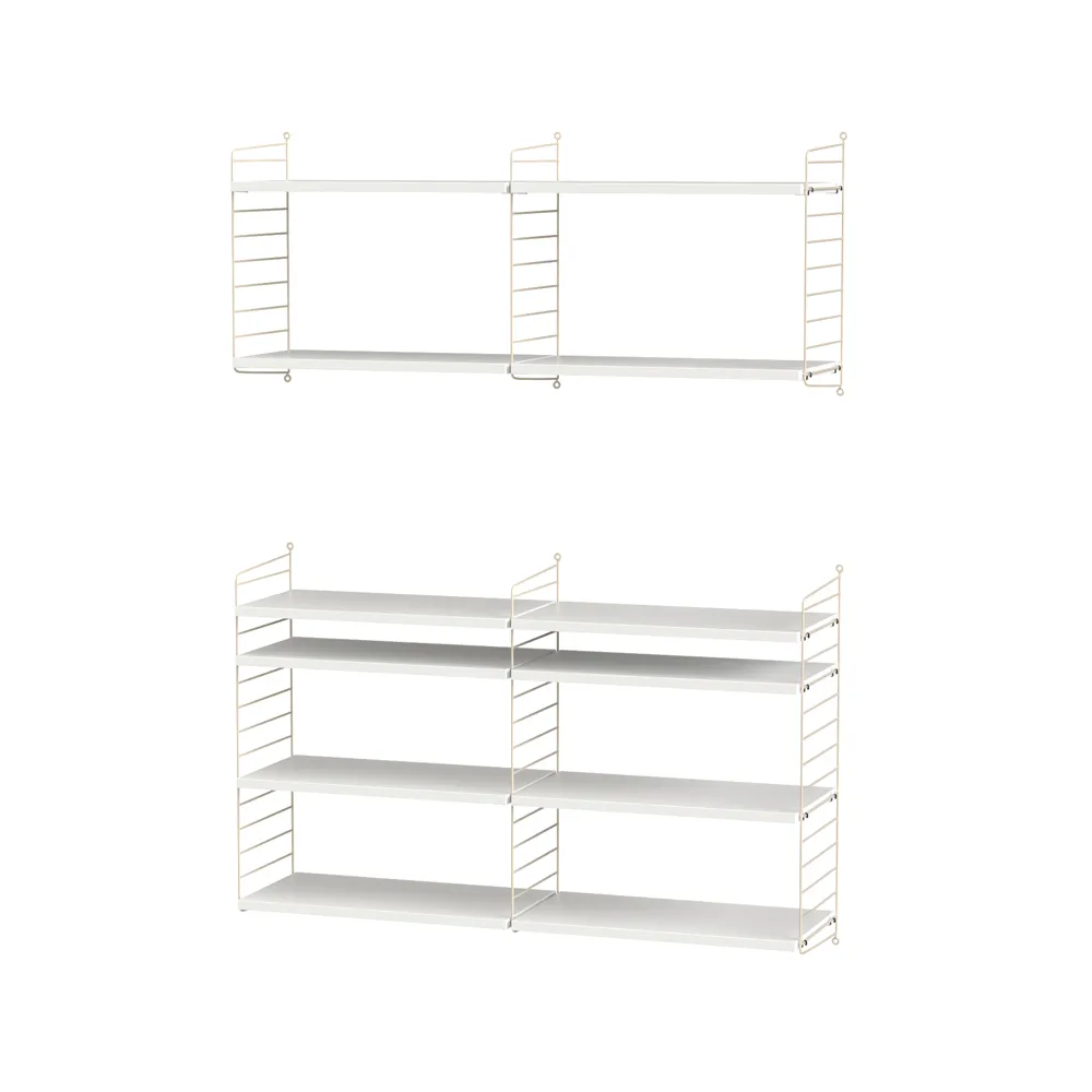 String salon biały & beżowy - Kombinacja N String