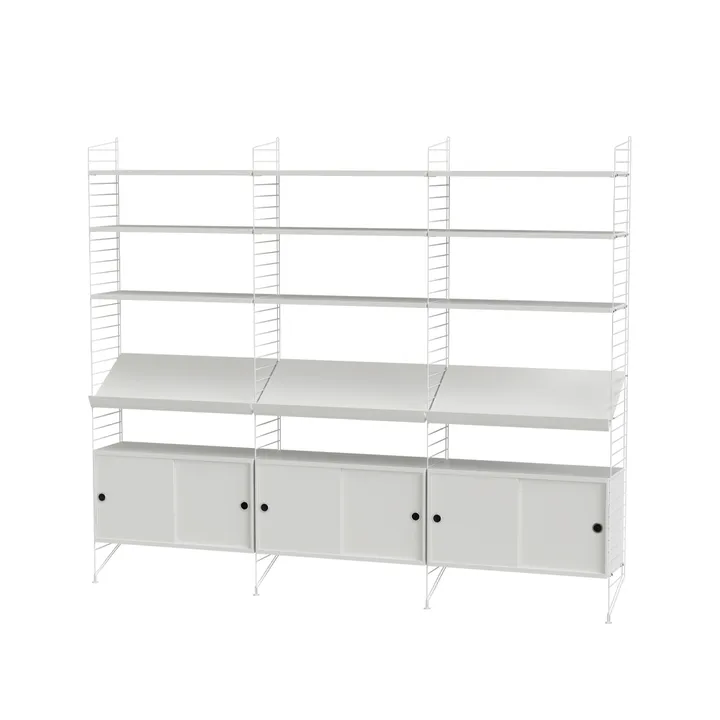 String salon biały - Kombinacja G - String