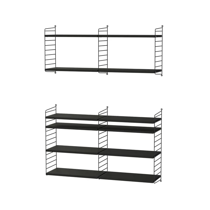 String salon czarny - Kombinacja N - String