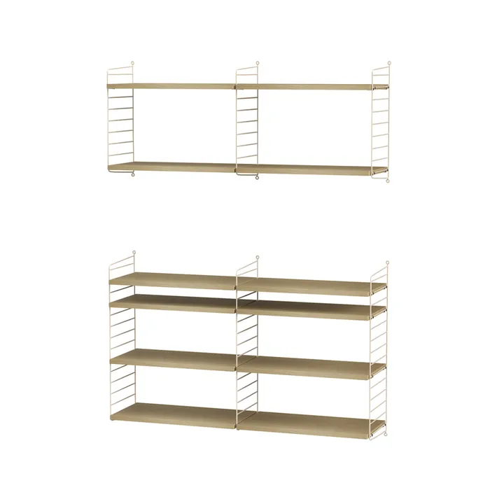 String salon dąb & beż - Kombinacja N - String