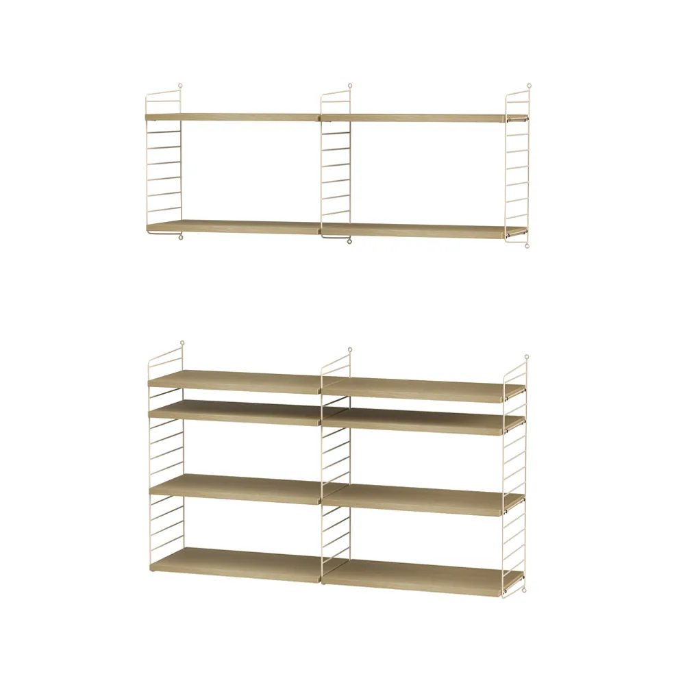 String salon dąb & beż - Kombinacja N String