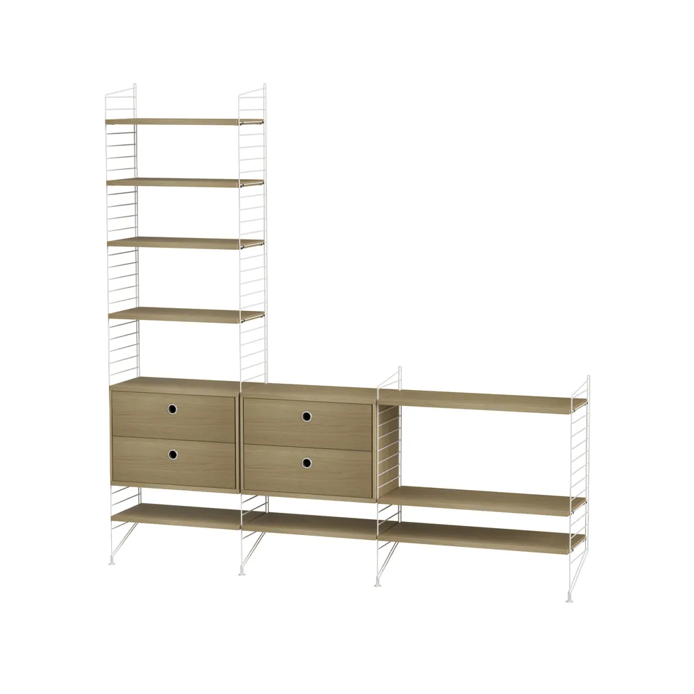 String salon dąb & biel - Kombinacja J String