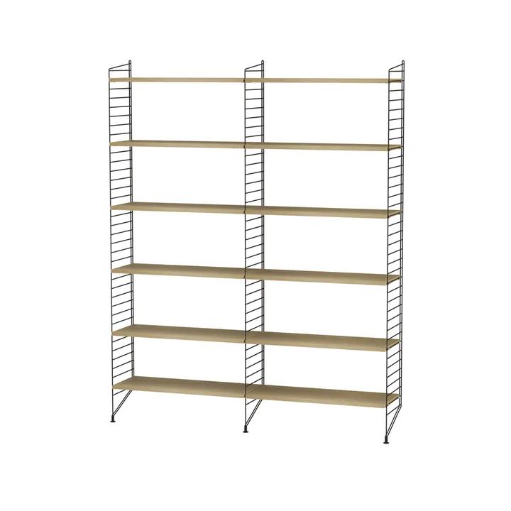 String salon dąb & czerń - Kombinacja A - String