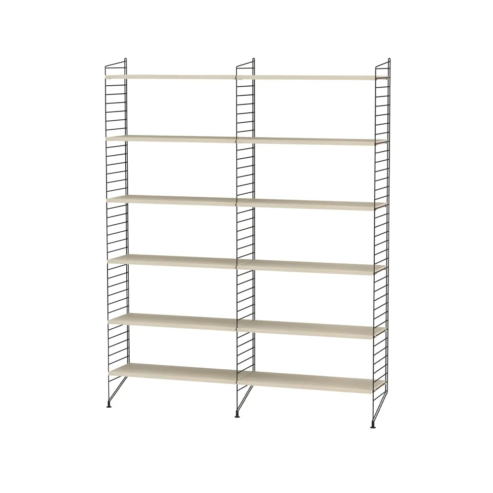 String salon jesion & czerń - Kombinacja A String