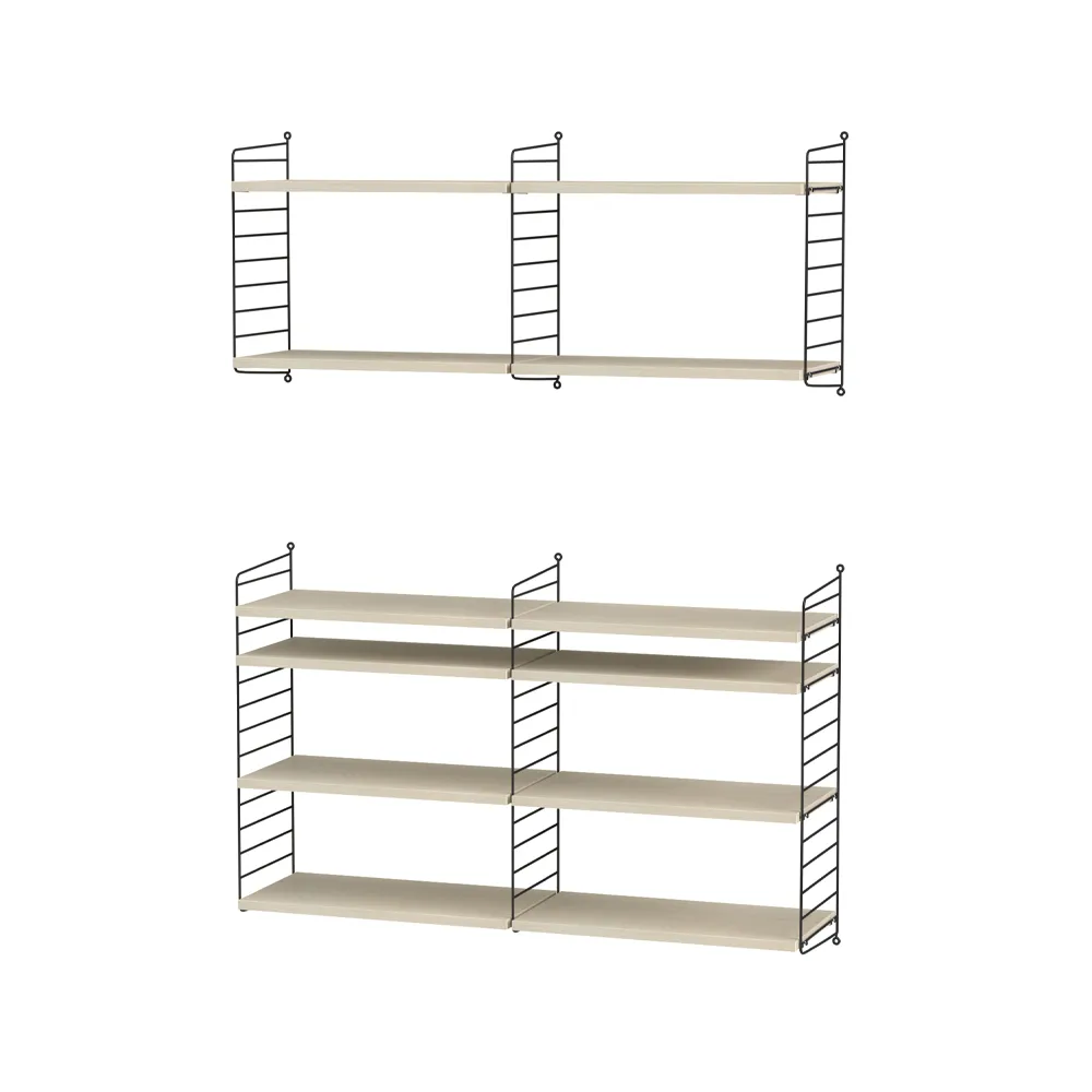 String salon jesion & czerń - Kombinacja N String