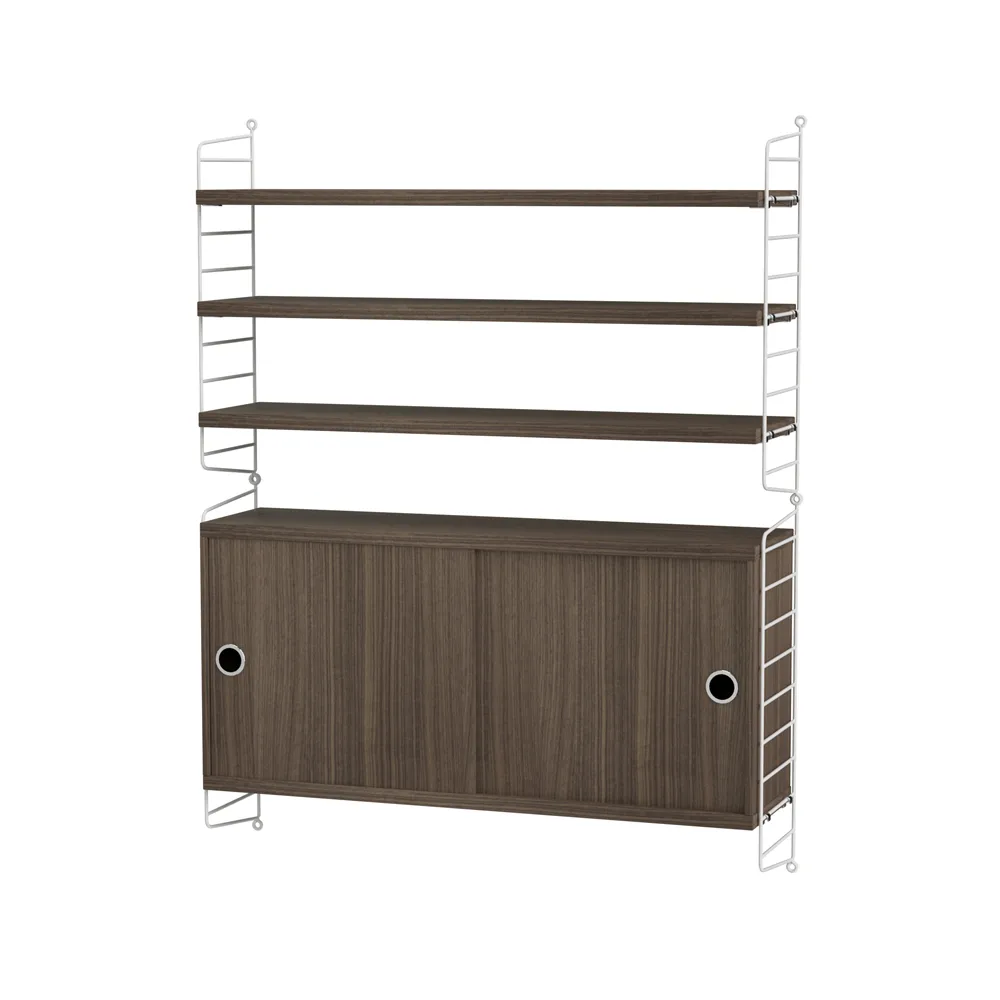 String salon orzech & biel - Kombinacja I,  String