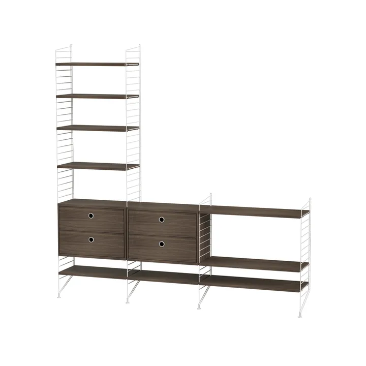 String salon orzech & biel - Kombinacja J - String