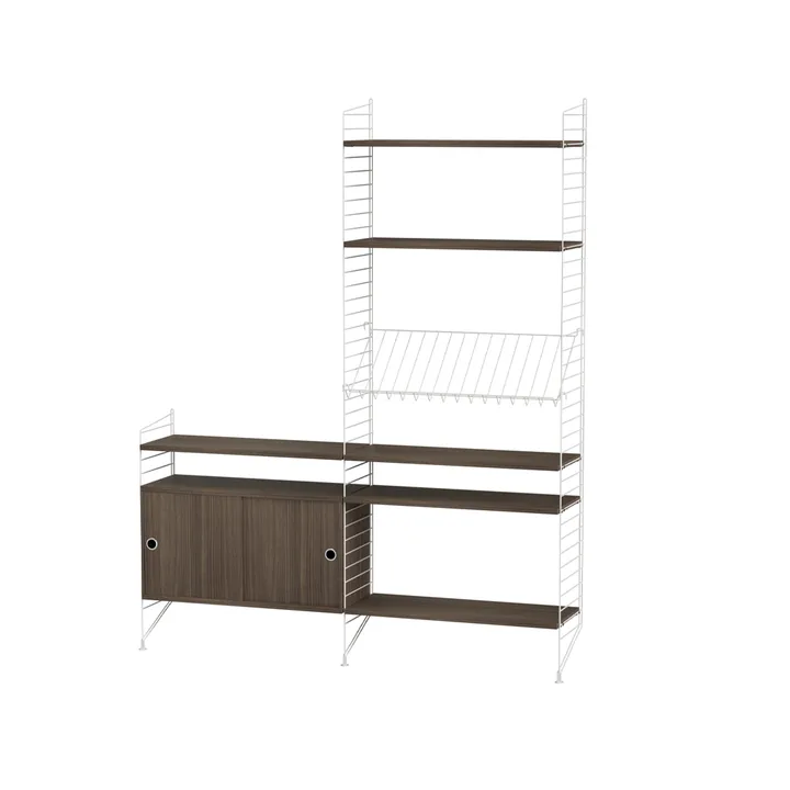 String salon orzech & biel - Kombinacja K - String