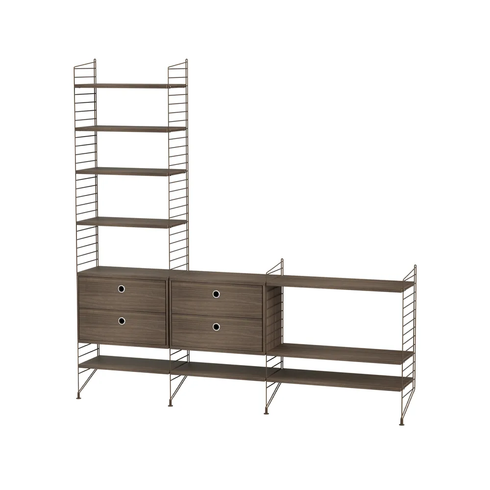 String salon orzech & brąz - Kombinacja J String