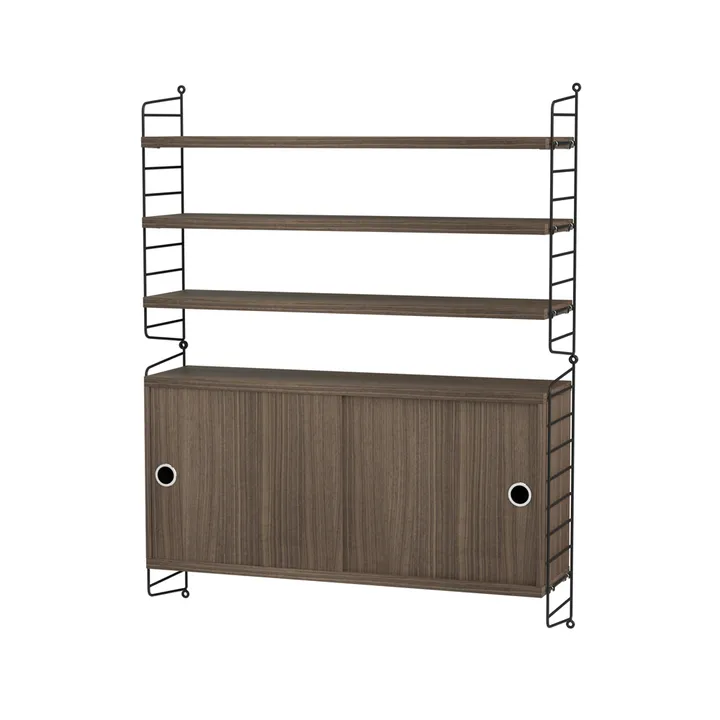 String salon orzech & czerń - Kombinacja I - String