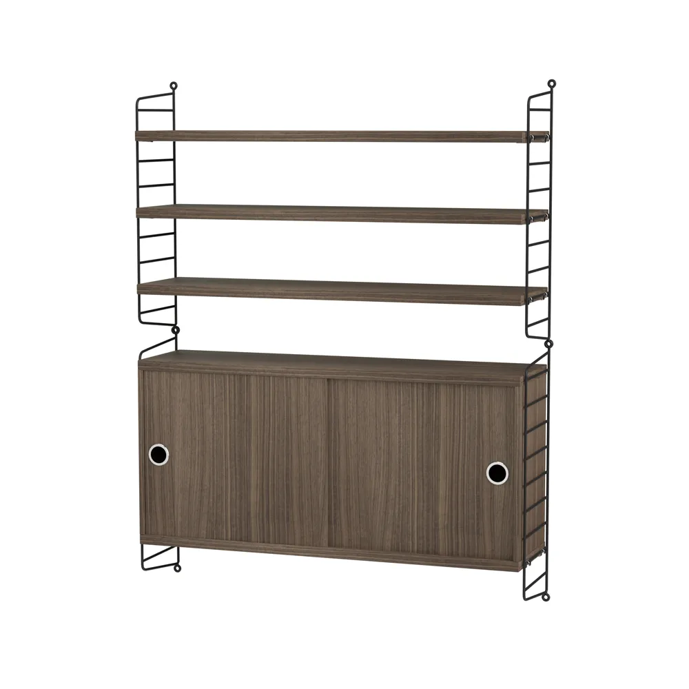 String salon orzech & czerń - Kombinacja I String